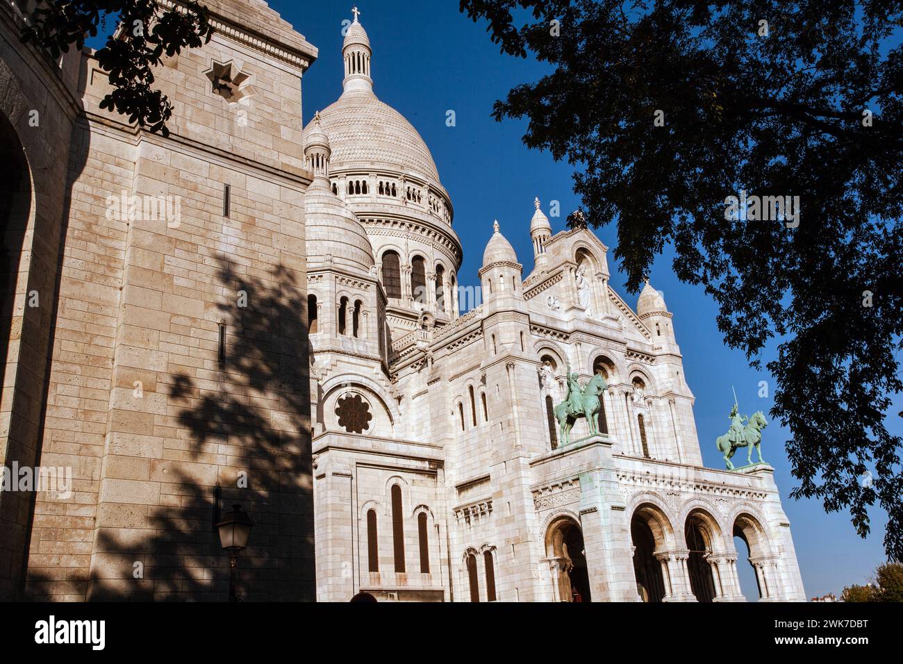 Frankreich, Paris, Montmartre, Sacre Coeur Basilika Stockfoto