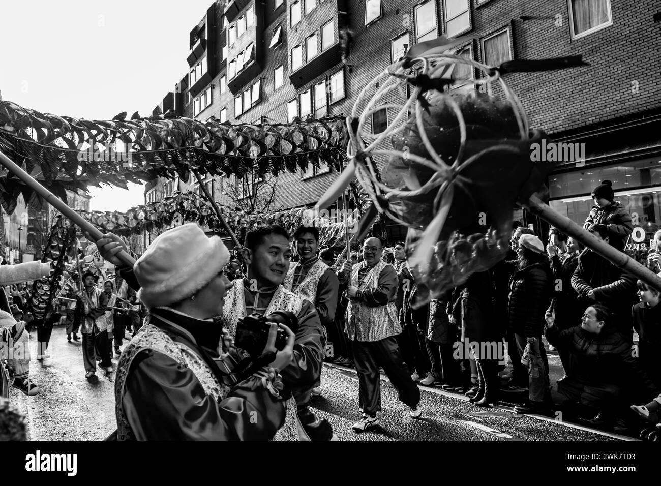 Chinesisches NEUJAHR 2024 Stockfoto