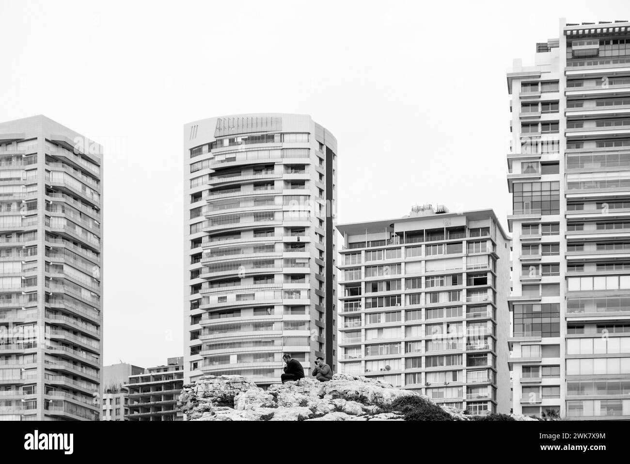 Libanon, Beirut, Gebäude Stockfoto