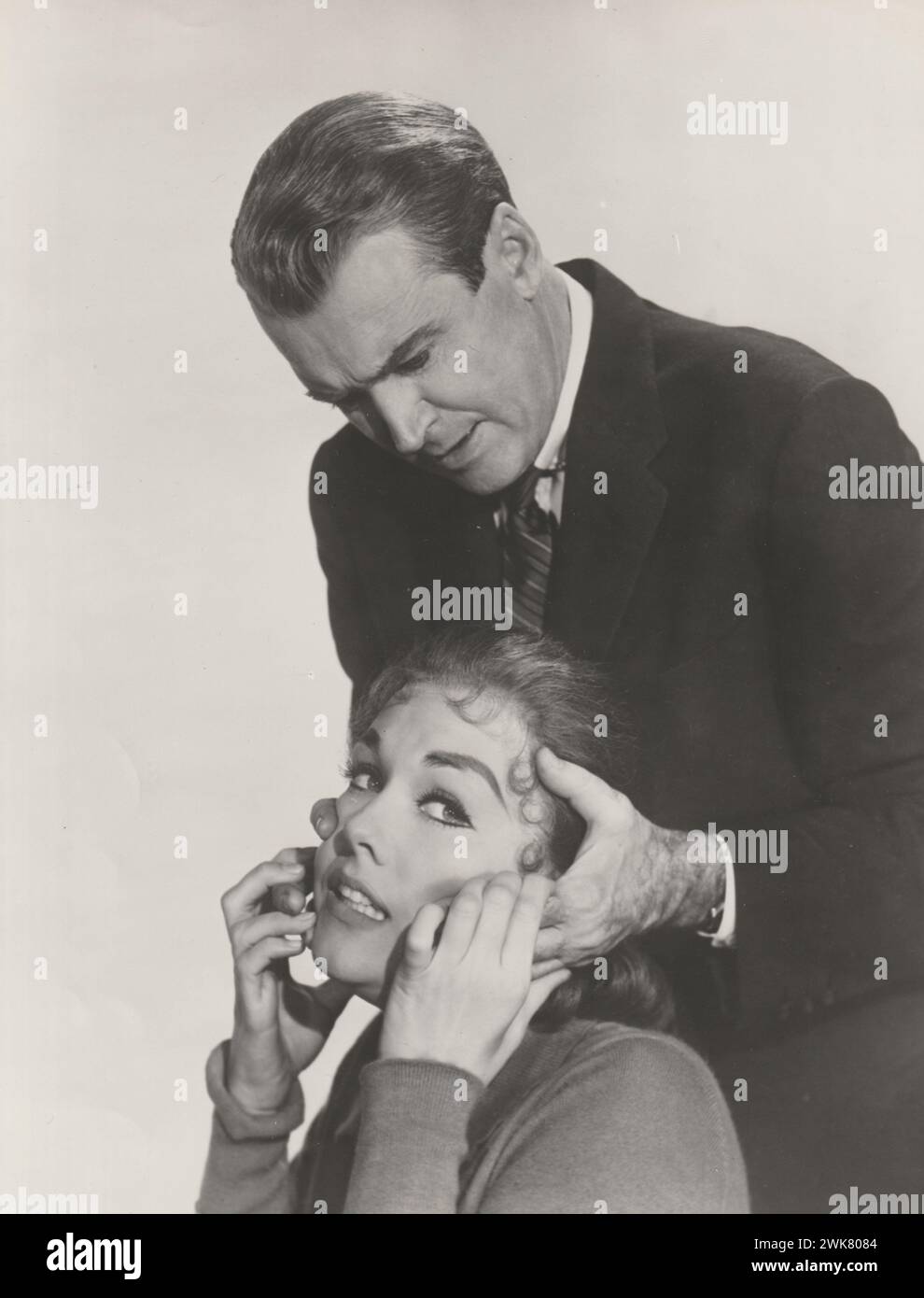 Schwindel (Paramount, 1958). Werbefoto. Mit James Stewart Und Kim Novak. Alfred Hitchcock. Stockfoto