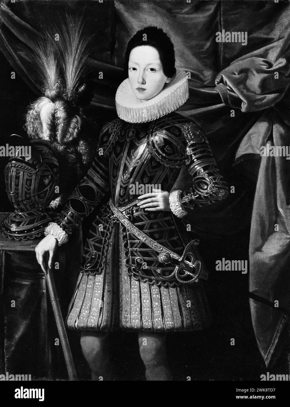 Ferdinando II. De’ Medici (1610–1670) als Junge Justus Sustermans Stockfoto