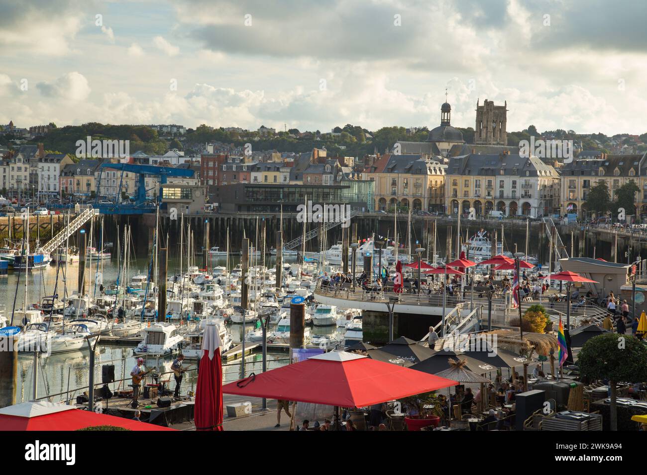 Dieppe, Normandie, Frankreich. Stockfoto