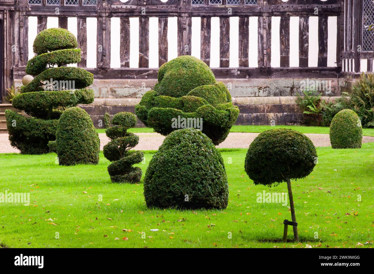 Rufford Old Hall, Rufford, Lancashire, England, Vereinigtes Königreich Stockfoto