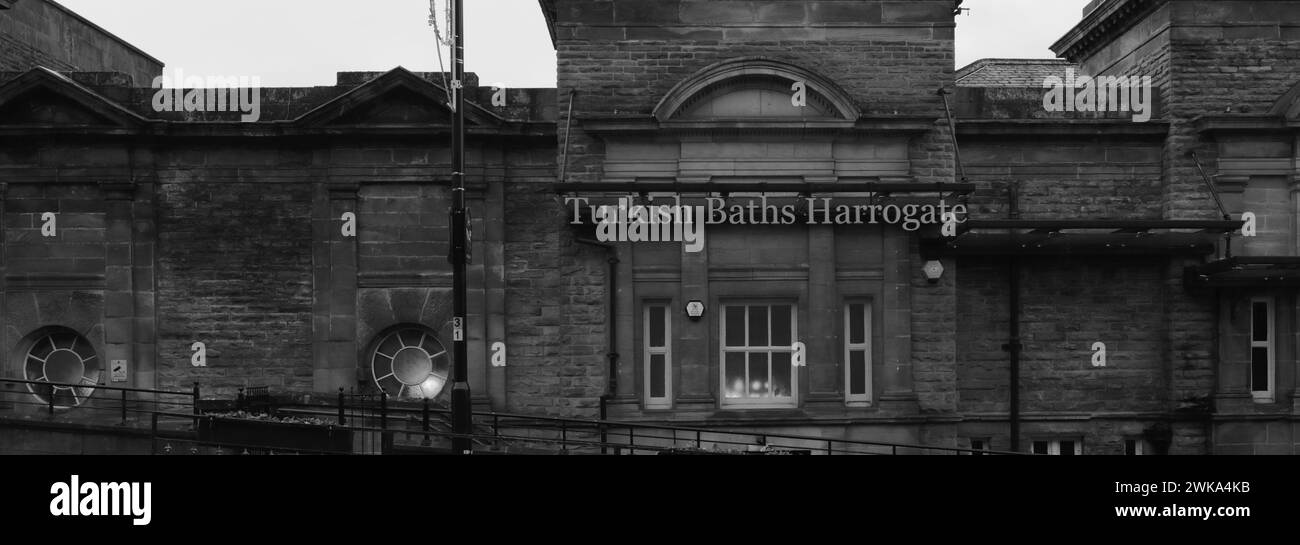 The Turkish Baths, Spa Town of Harrogate, North Yorkshire England, Großbritannien Stockfoto