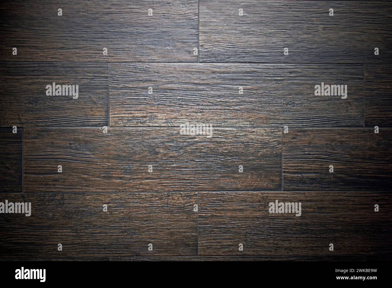 Hintergrund der alten Holzstruktur. Tischoberfläche Draufsicht. Vintage-Holzstruktur. Natürliche Textur. Rustikal. Grunge. Oberfläche der Holzstruktur. Timbe Stockfoto