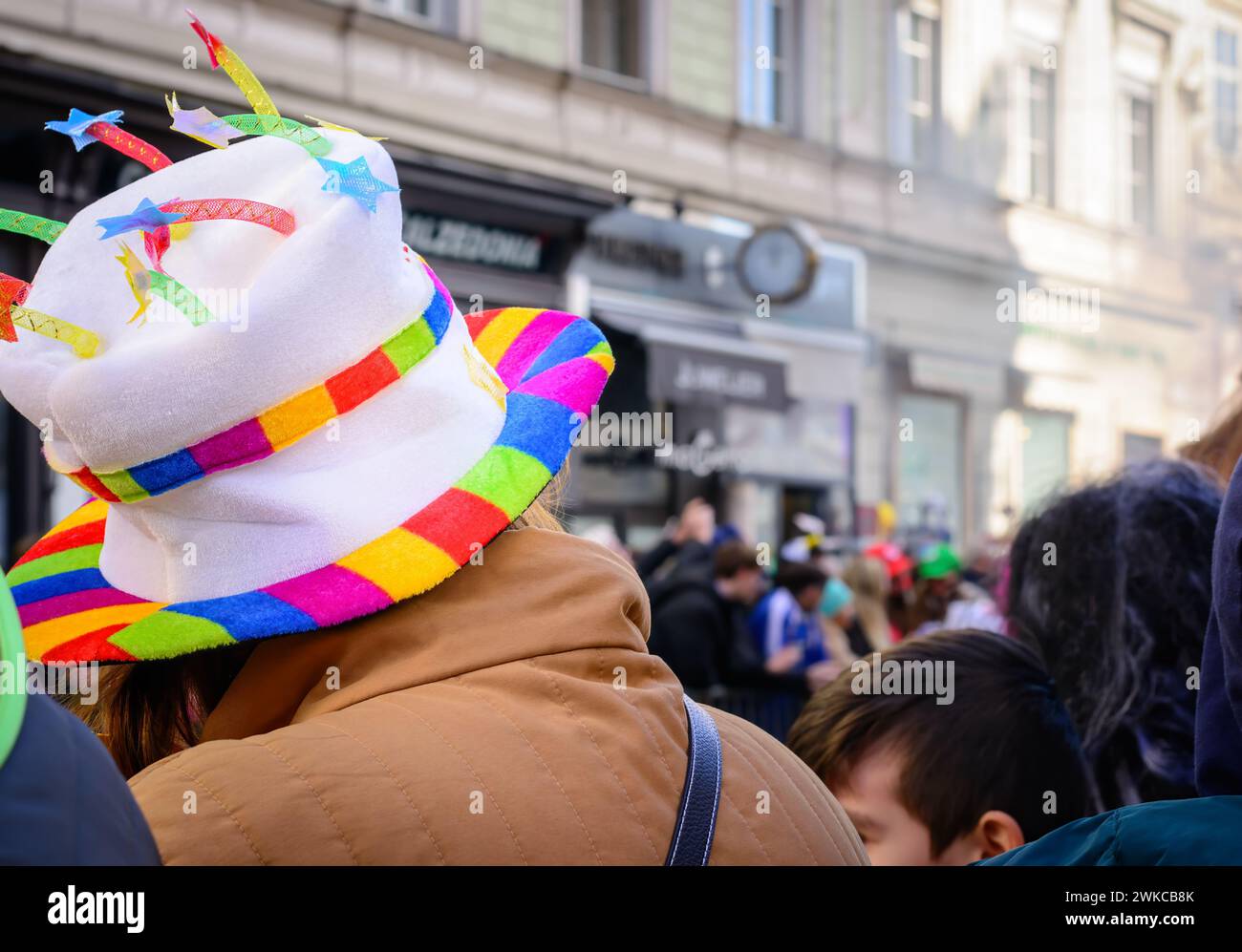 GRAZ, ÖSTERREICH 13. FEBRUAR 2024 Faschingsdienstag