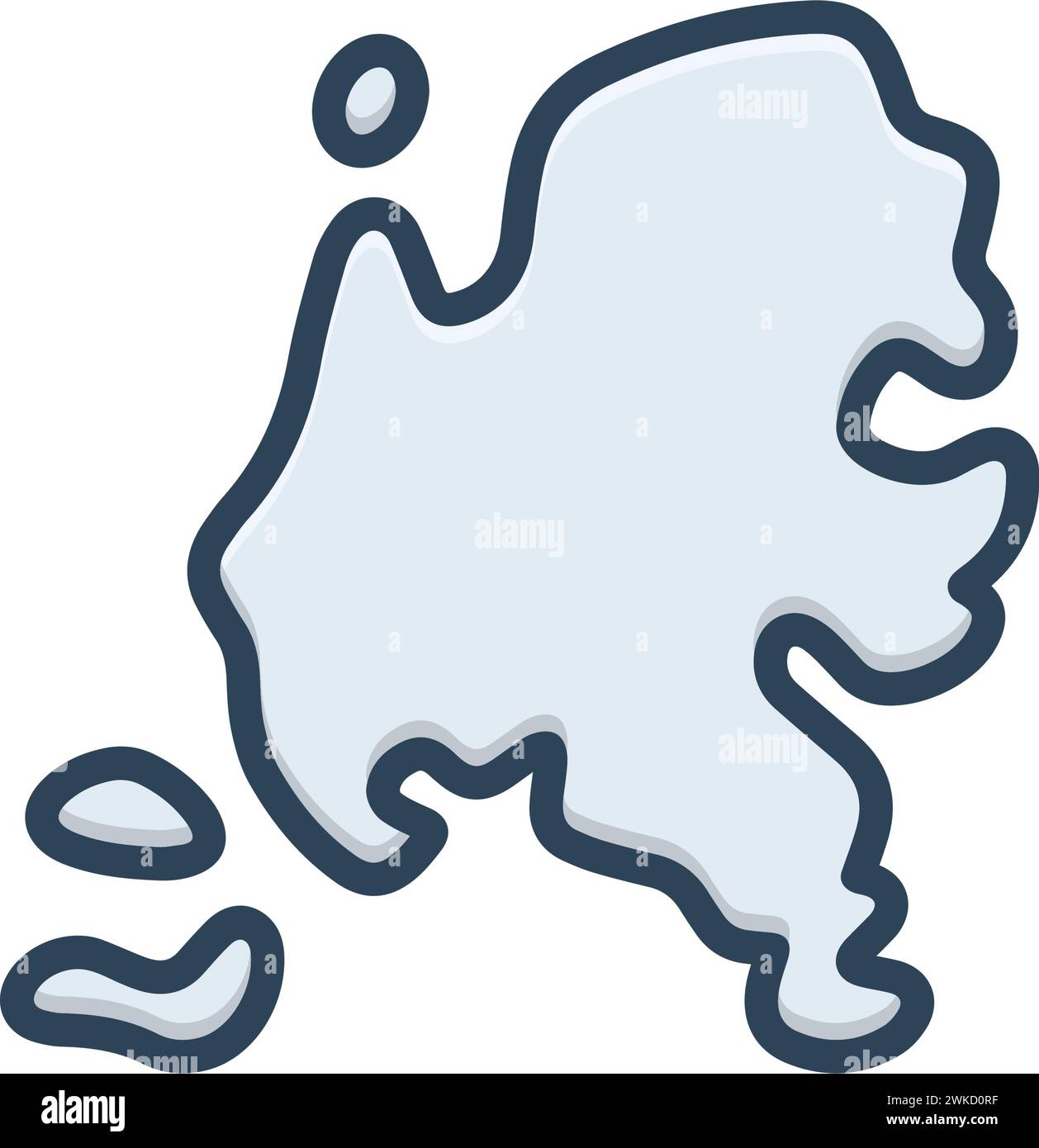 Symbol für holland, niederlande Stock Vektor