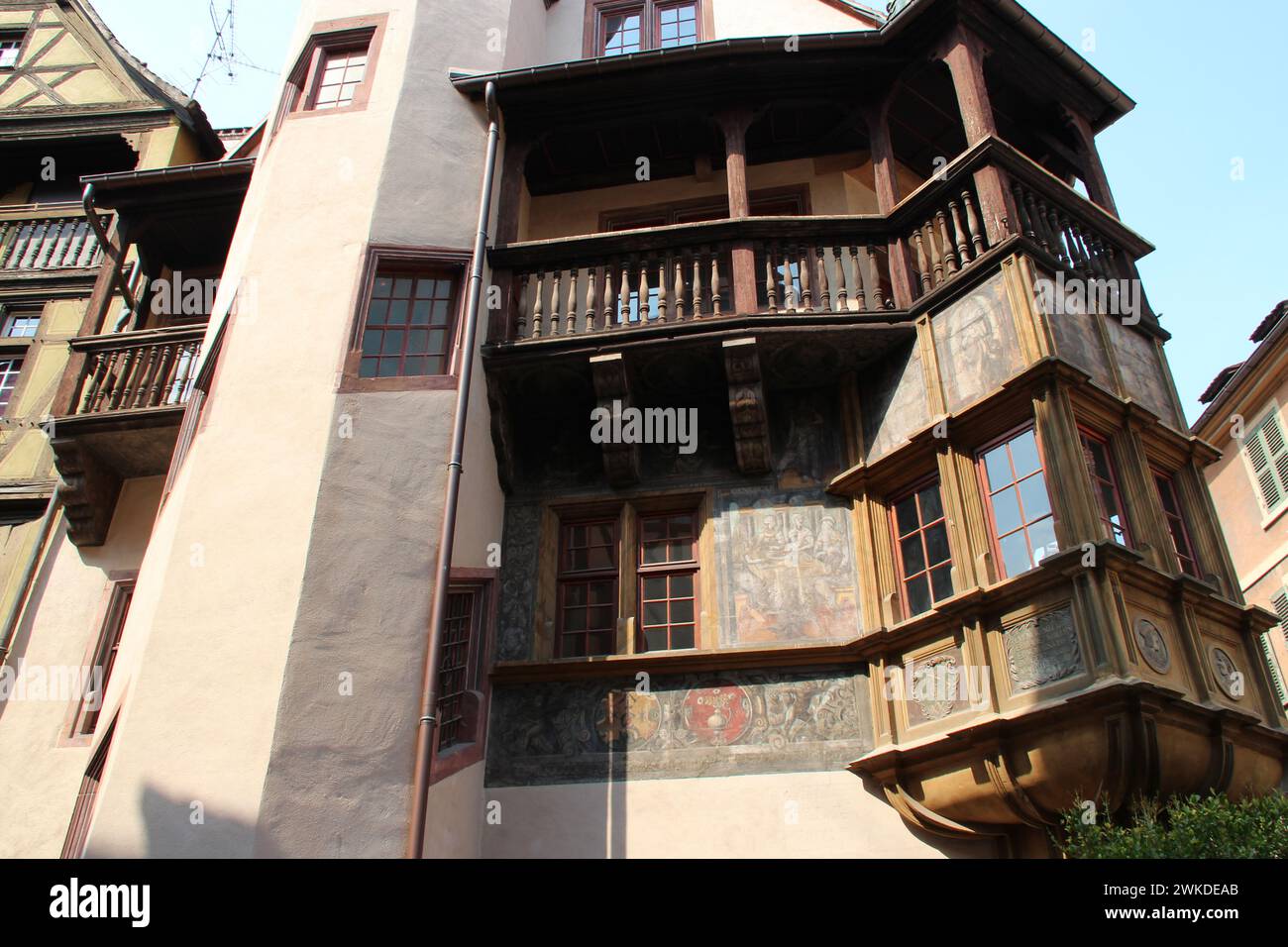 renaissancehaus (pfister) in colmar im elsass in frankreich Stockfoto