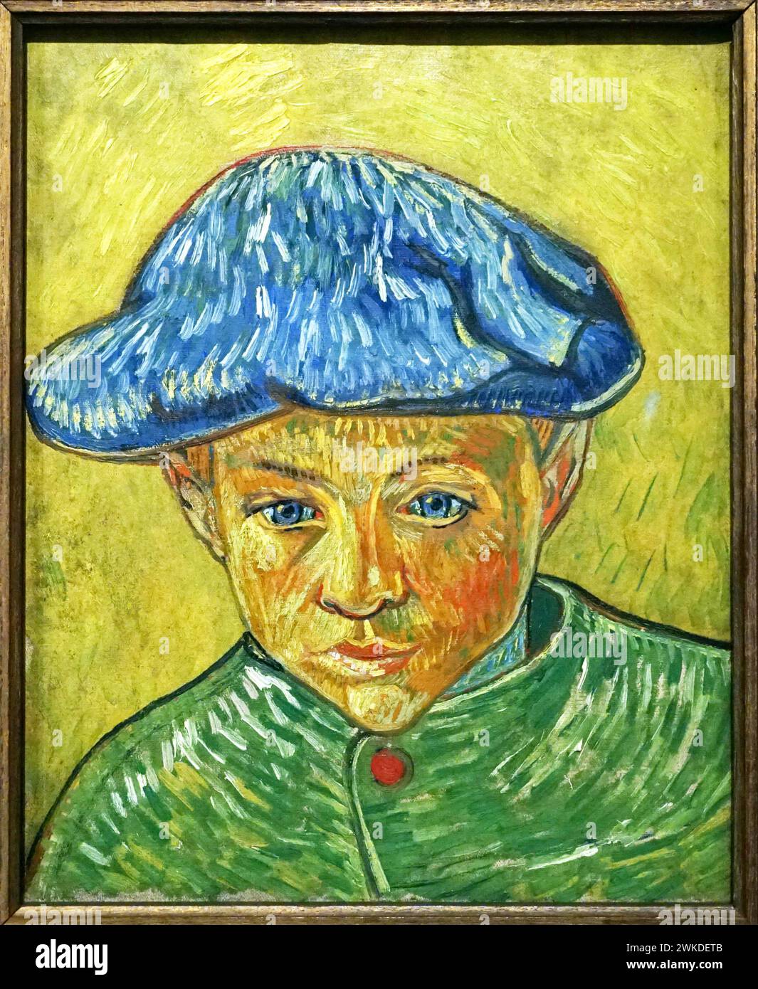 Camille Roulin (1888) von Vincent van Gogh (1853-1890) Stockfoto