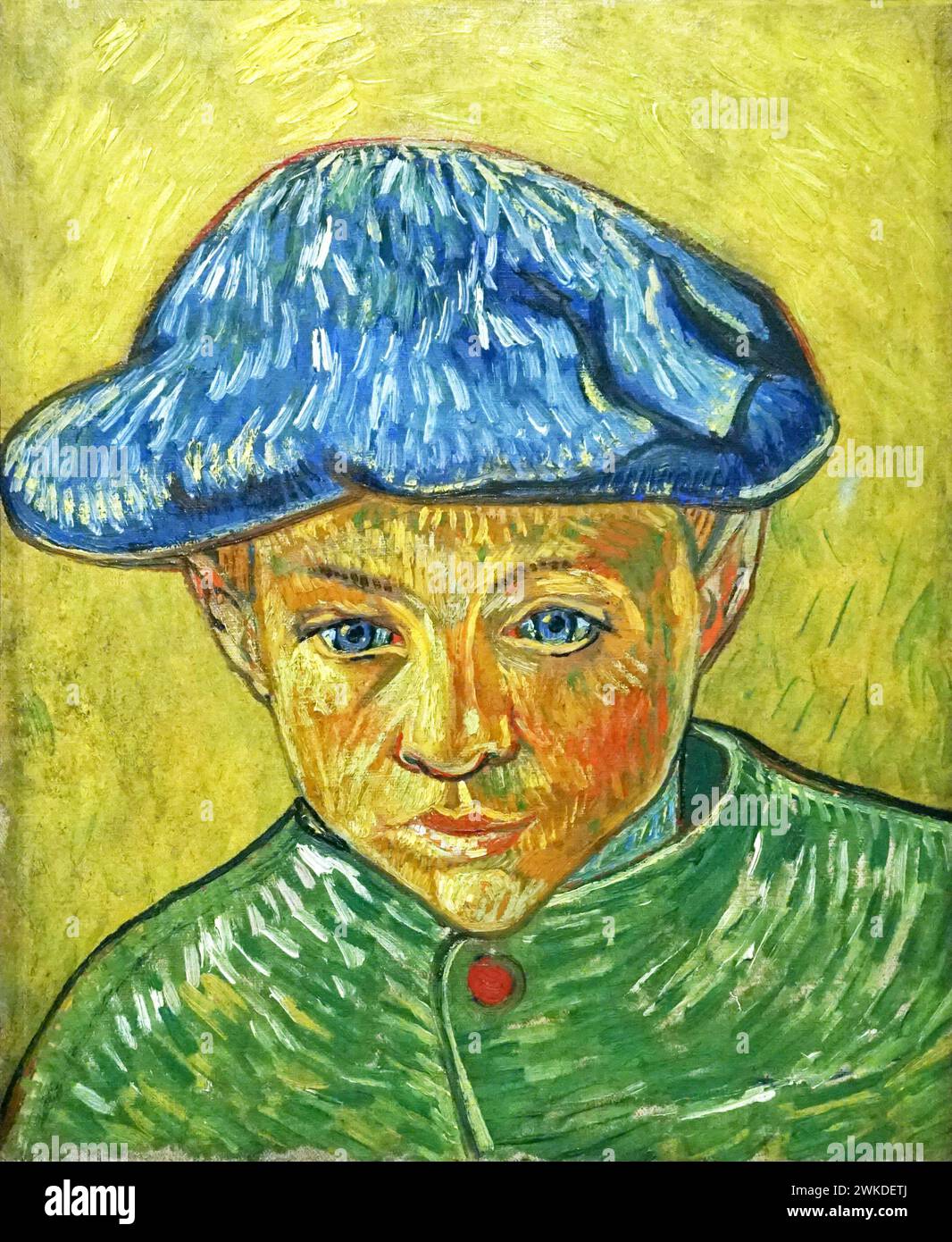 Camille Roulin (1888) von Vincent van Gogh (1853-1890) Stockfoto