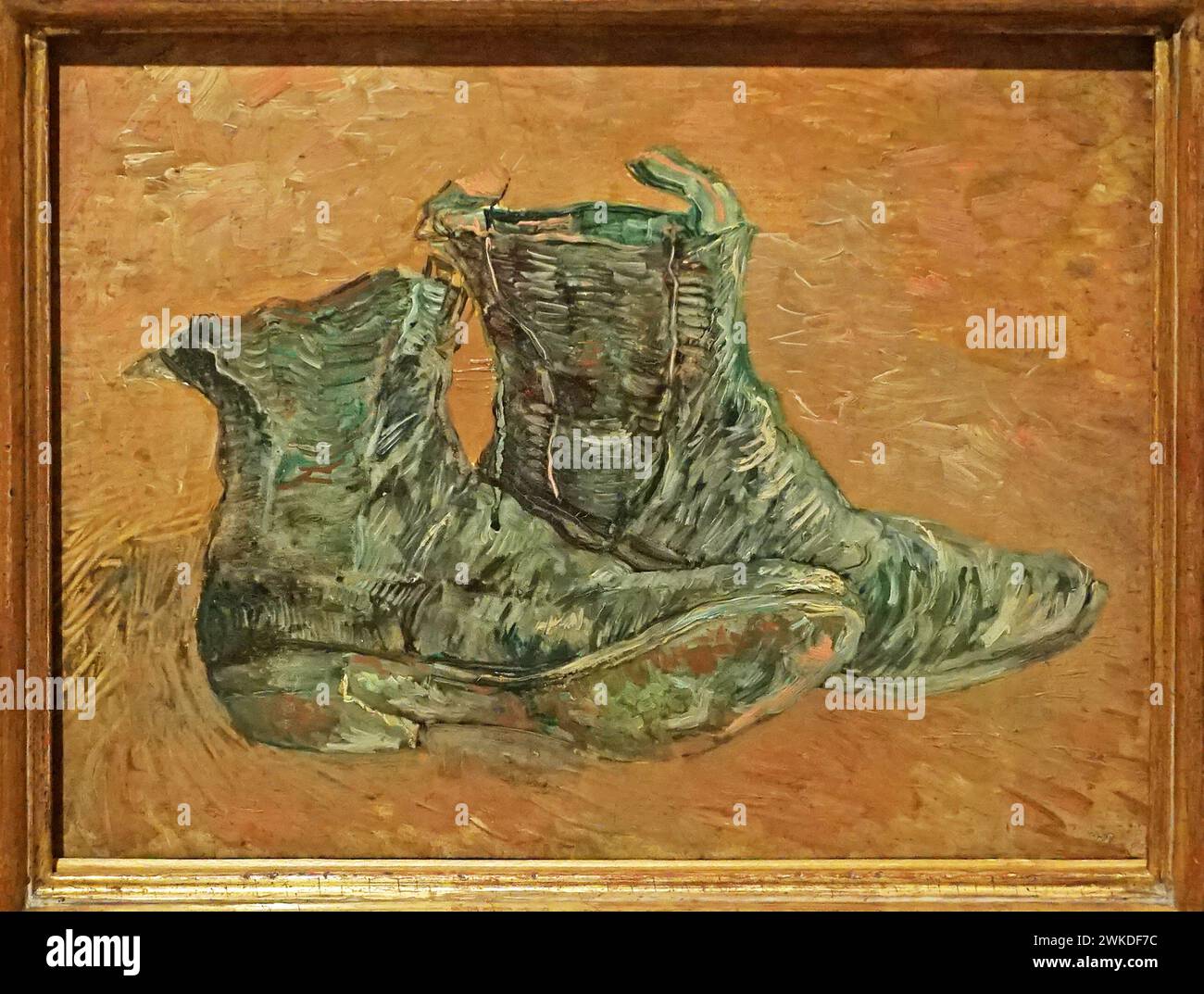 Schuhe (1887) von Vincent van Gogh (1853-1890) Stockfoto