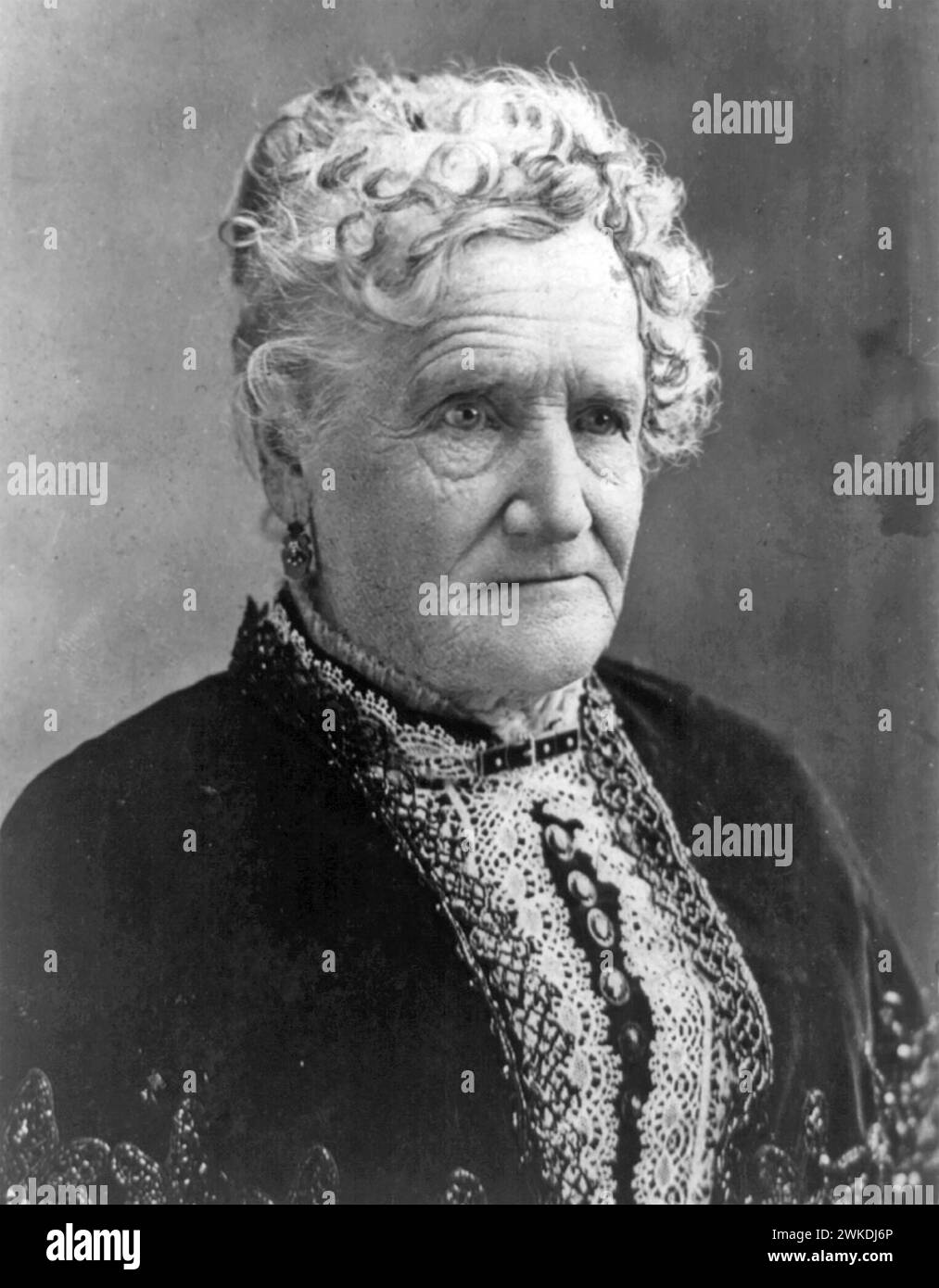 ESTHER MORRIS (1814-1902) erste Friedensrichterin Stockfoto