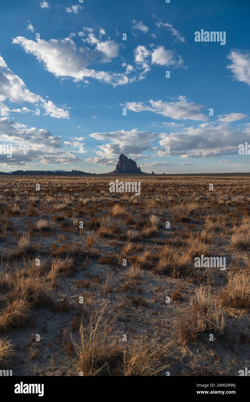 SHIPROCK, NAVAJO NATION, SHIPROCK, NM, USA Stockfoto