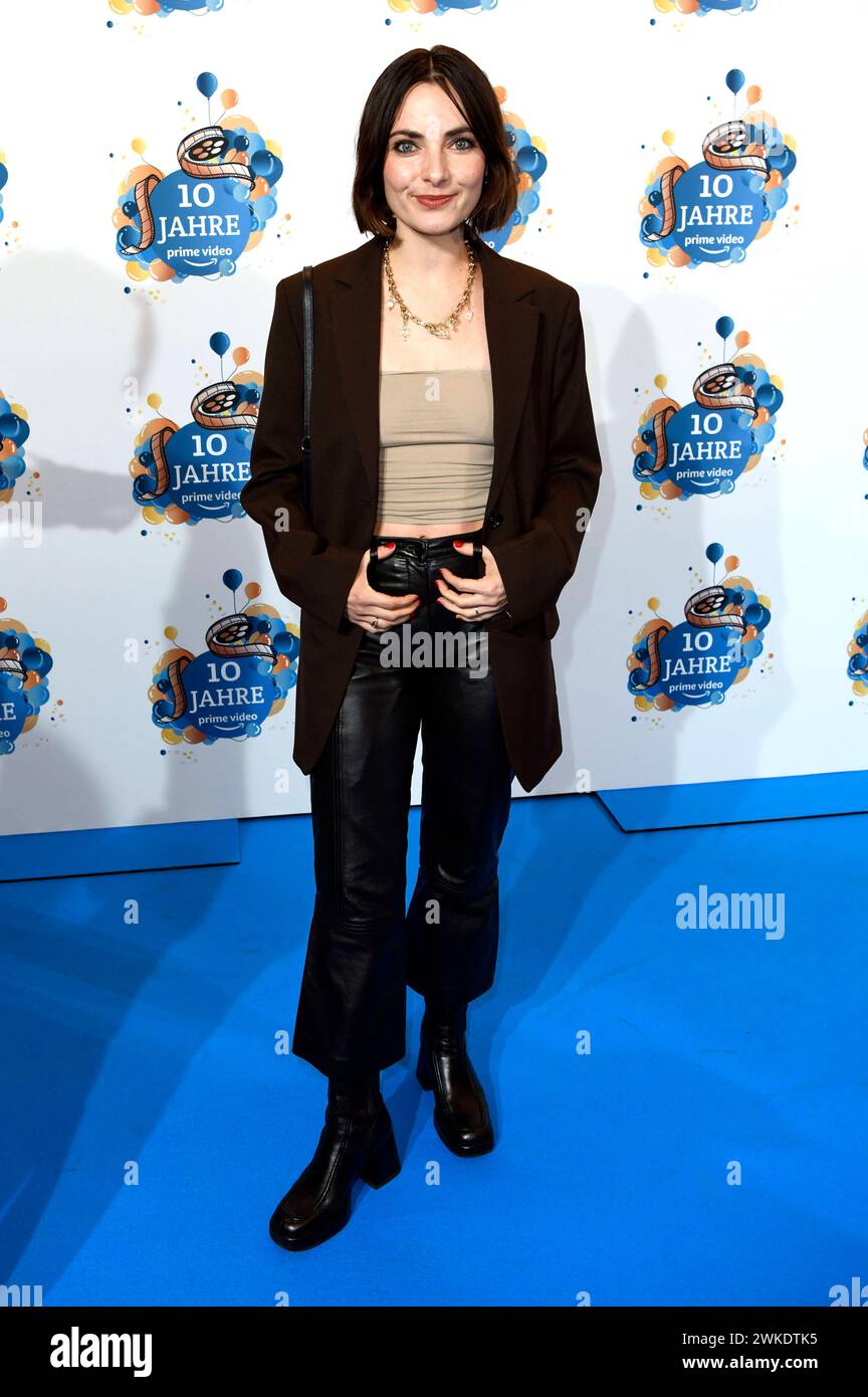 Paula Schramm bei der 10 Jahre Amazon Prime Video Party im Rahmen der Berlinale 2024 im Weekend Club. Berlin, 19.02.2024 *** Paula Schramm bei der 10-jährigen Amazon Prime Video Party im Rahmen der Berlinale 2024 im Weekend Club Berlin, 19 02 2024 Foto:XC.xNiehausx/xFuturexImagex amazon 4234 Stockfoto