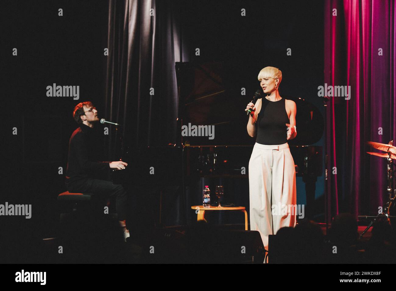 MICA Millar Live-Show im Blue Note Milano Stockfoto