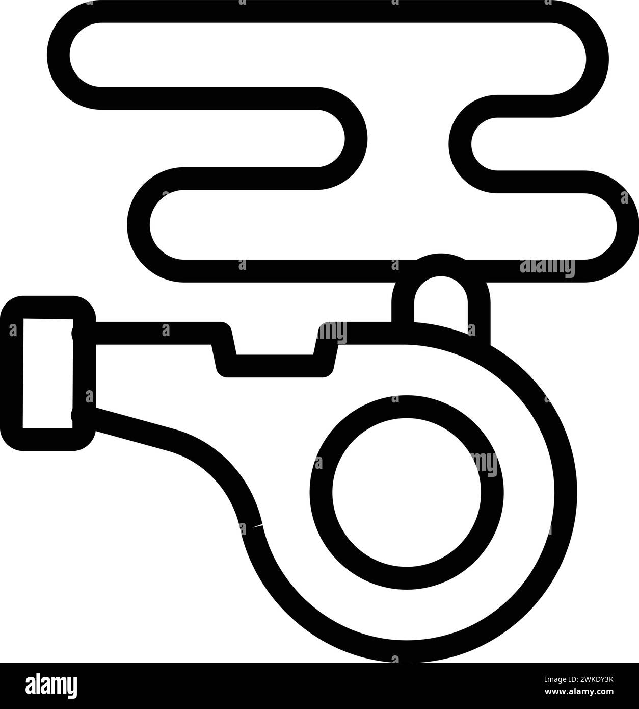 Survival Pfistle Icon Kontur Vektor. Schiffsunfall Ozean. Gefäß geöffnet Stock Vektor