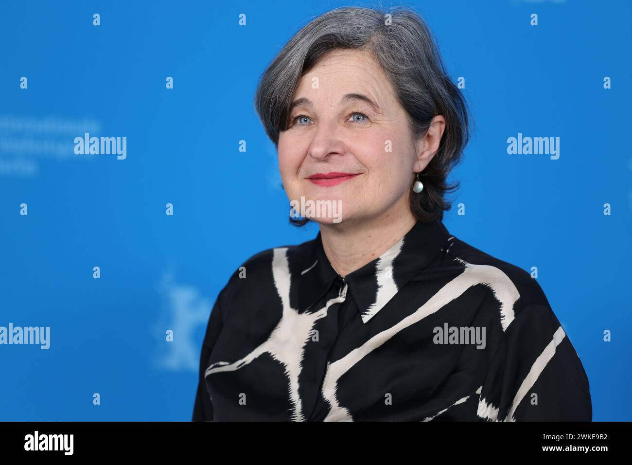 Berlin, 20. Februar 2024, Schauspielerin Maria Hofstätter beim Fotoaufruf zum Film des Teufels Bad beim 74. Internationalen Filmfestival Berlinale. Foto: Doreen Kennedy / Alamy Live News. Stockfoto