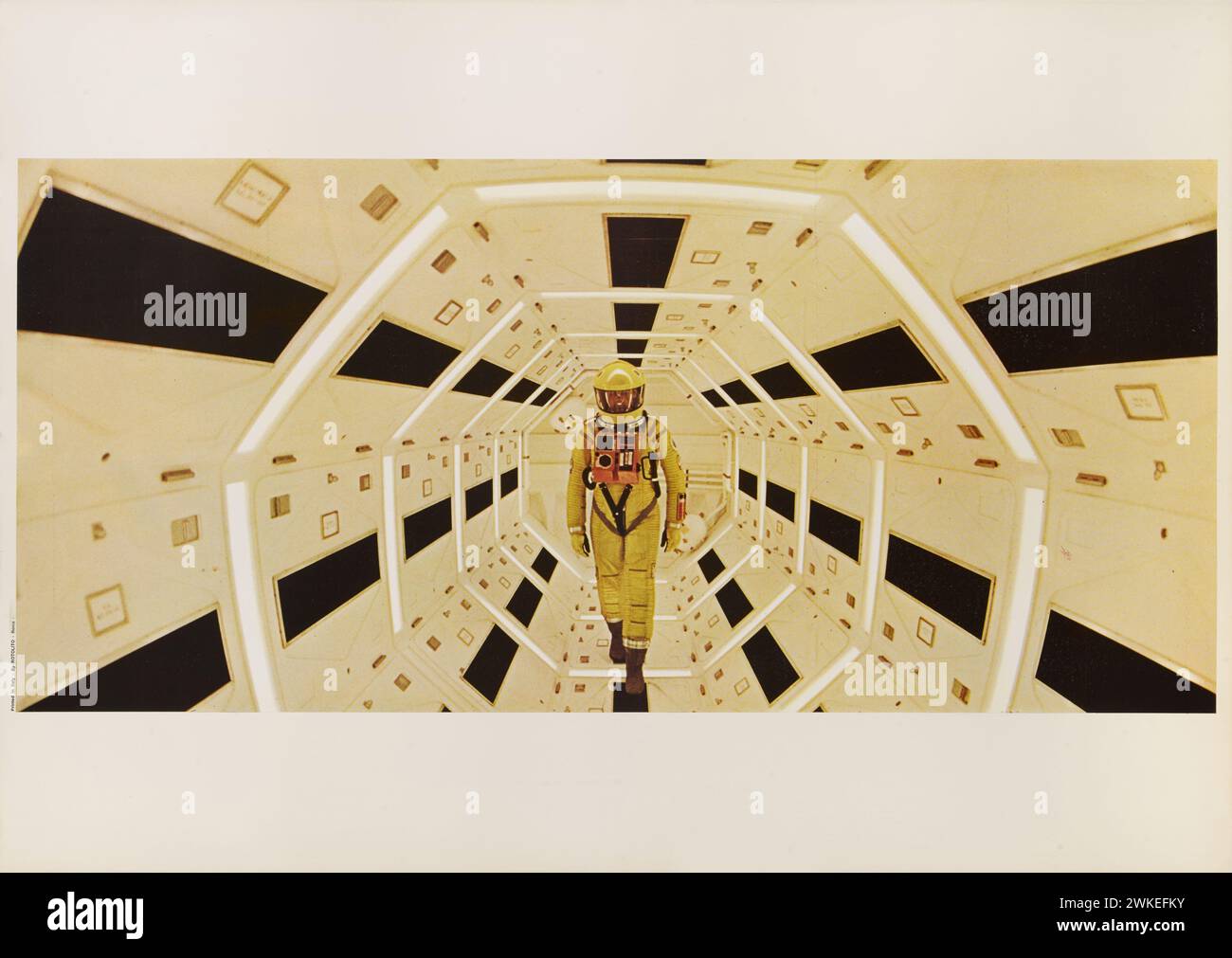 Manifesto 2001 ODISSEA NELLO SPAZIO Stanley Kubrick Sci Fi Fantascienza