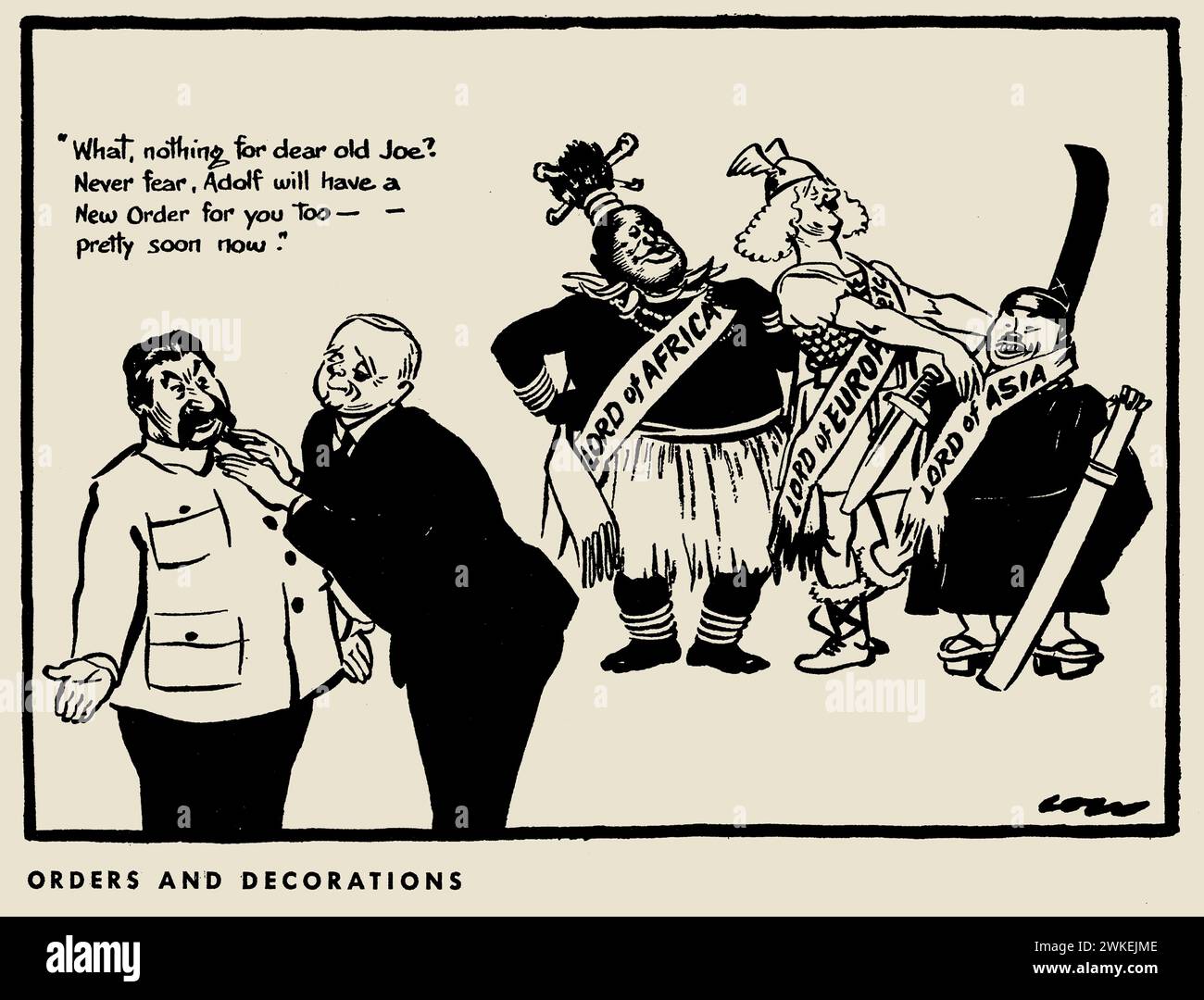 Hitler stalin karikatur Fotos und Bildmaterial in hoher Auflösung Alamy