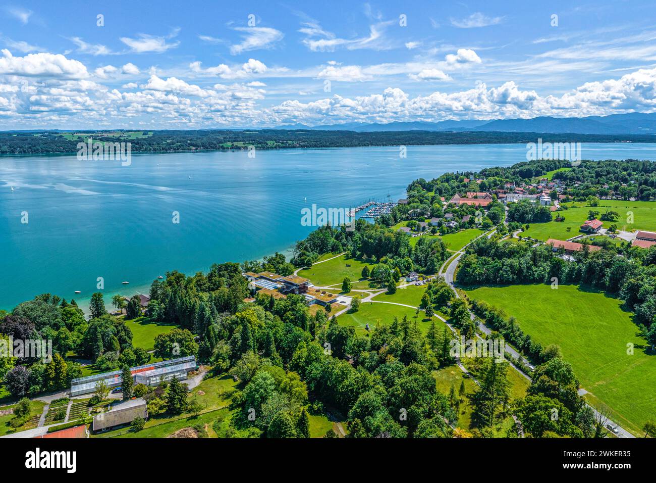 Wunderschne Starnberger See Parken Ebenbildnull