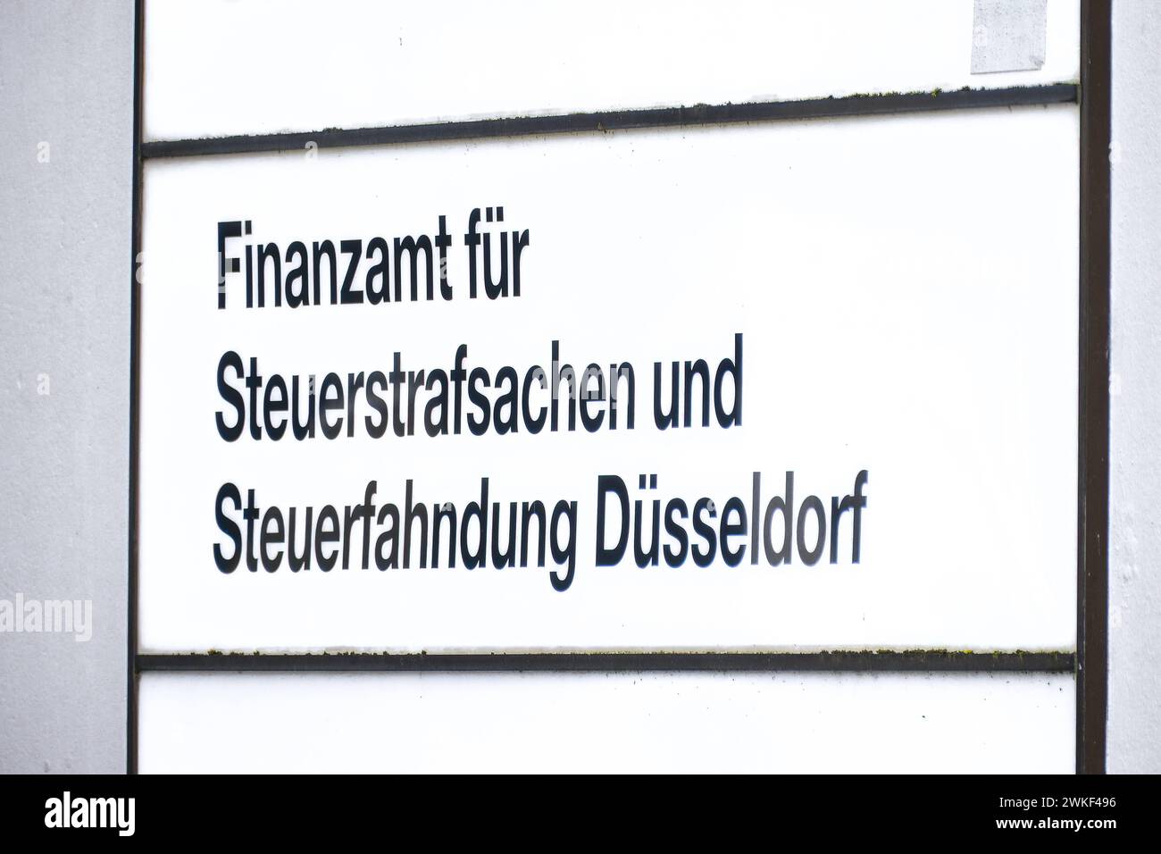 Düsseldorf 20.02.2024 Finanzamt für Steuerstrafsachen und Steuerfahndung Steuerhinterziehung Schwarzarbeit Düsseldorf Nordrhein-Westfalen Deutschland *** Düsseldorf 20 02 2024 Steueramt für Steuerstrafsachen und Steuerfahndung Steuerhinterziehung Schwarzarbeit Düsseldorf Nordrhein-Westfalen Deutschland Stockfoto