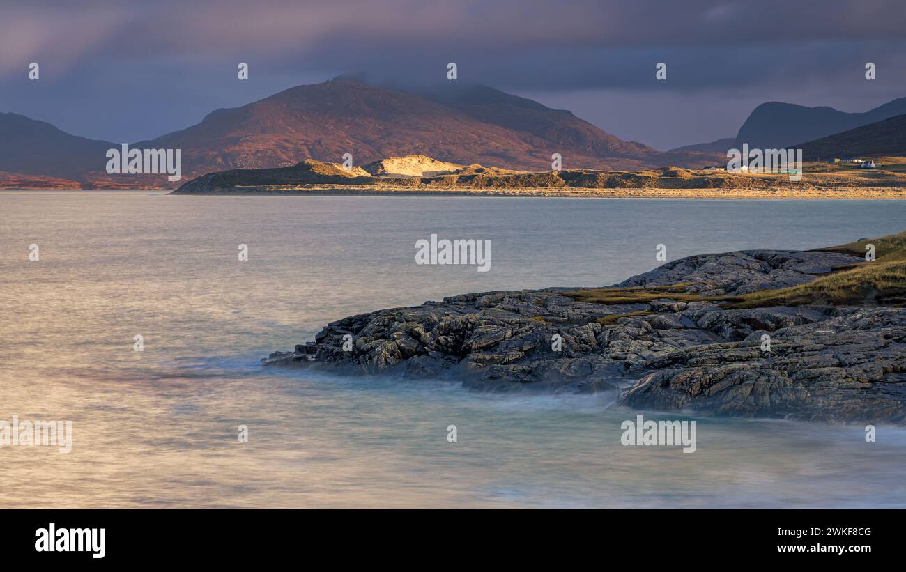 Seilebost, Isle of Harris, in den Äußeren Hebriden Stockfoto