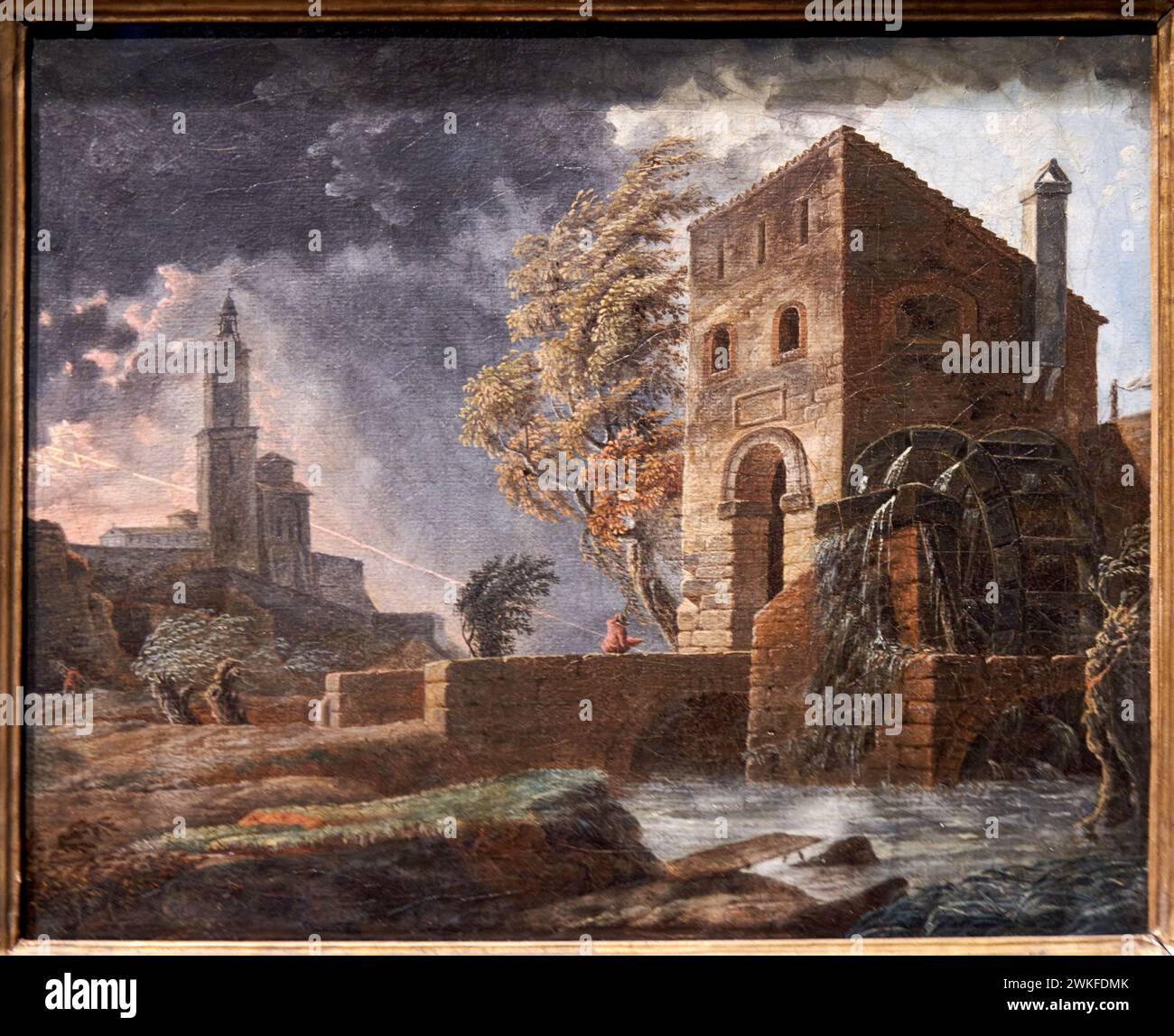 „Studie für den Mittag“, 1771, Joseph Vernet Stockfoto