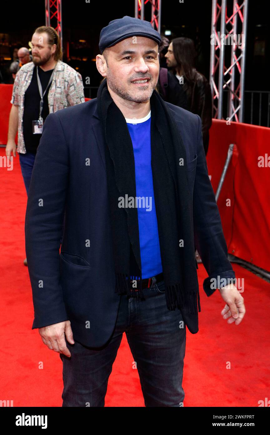 Stephane Rideau bei der Premiere des Kinofilms 'Les Gens d'à côté / My New Friends' auf der Berlinale 2024 / 74. Internationale Filmfestspiele Berlin im Zoo Palast. Berlin, 19.02.2024 Stockfoto