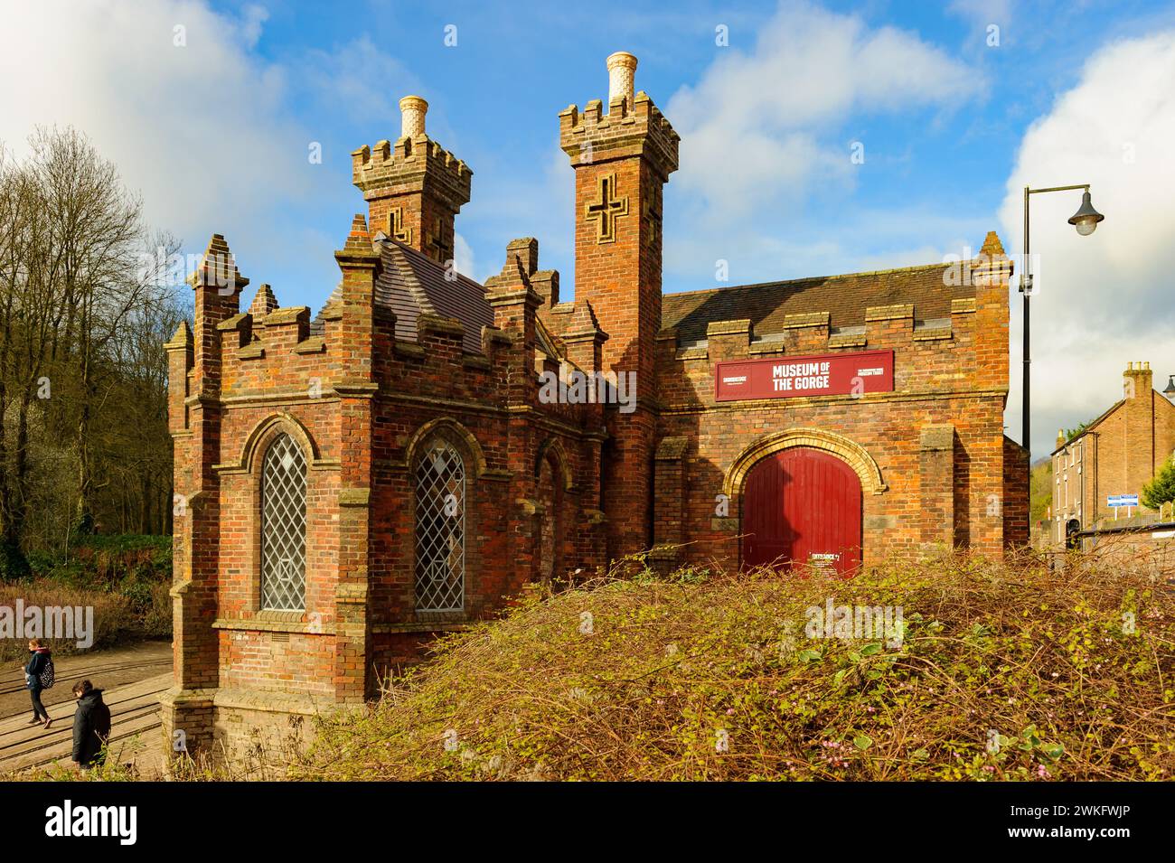 Das Museum of the Gorge in Ironbridge, Shropshire, England Stockfoto