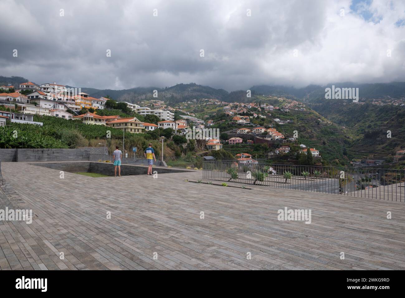 Calheta, Madeira Mudas Museum mit Blick auf die Umgebung Stockfoto