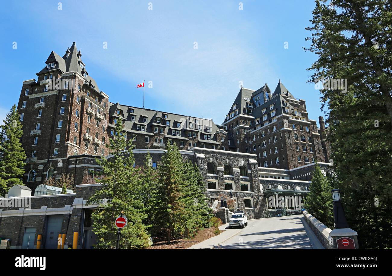 Fairmont Banff Springs, Banff, Kanada Stockfoto