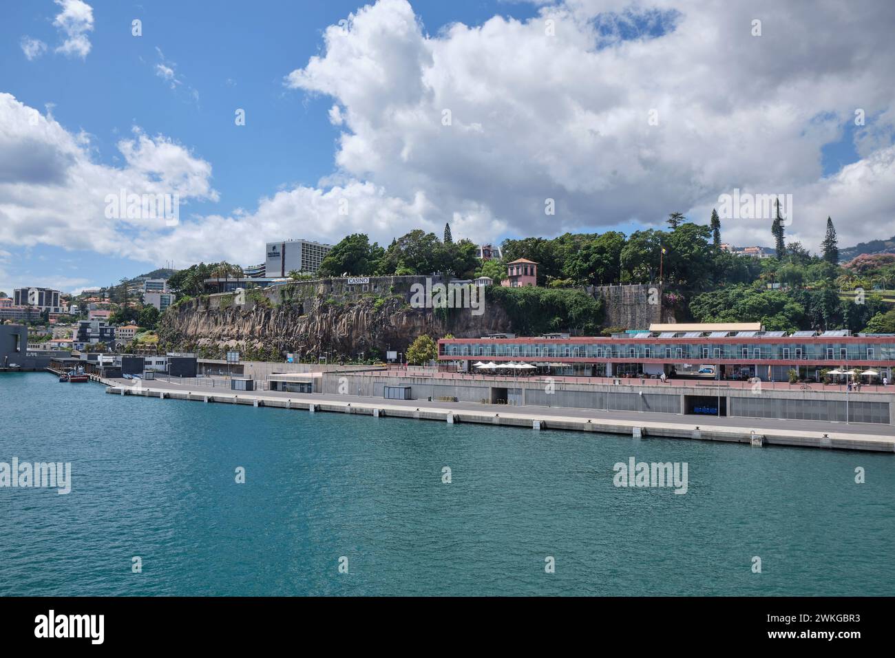 Cristiano Ronaldo Hotel in Funchal - Madeira Stockfoto