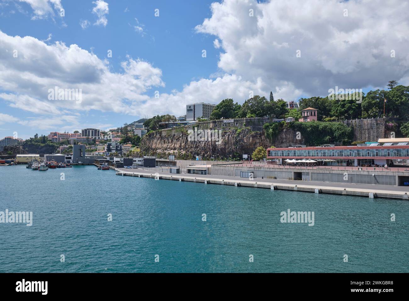 Cristiano Ronaldo Hotel in Funchal - Madeira Stockfoto