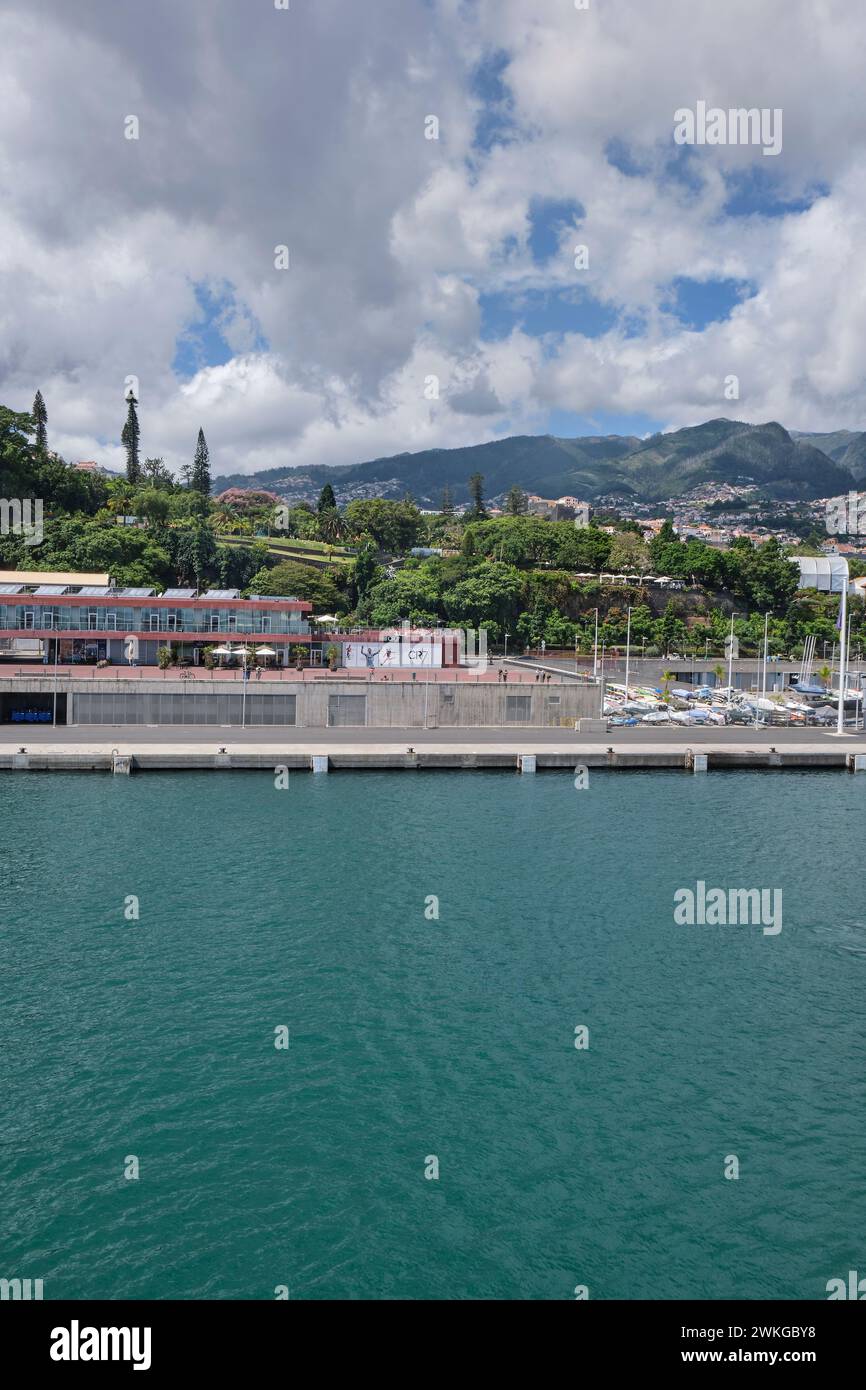 Cristiano Ronaldo Hotel in Funchal - Madeira Stockfoto