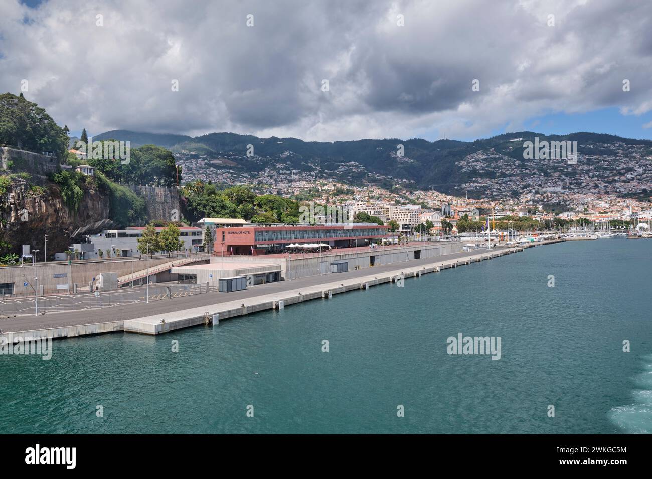 Cristiano Ronaldo Hotel in Funchal - Madeira Stockfoto