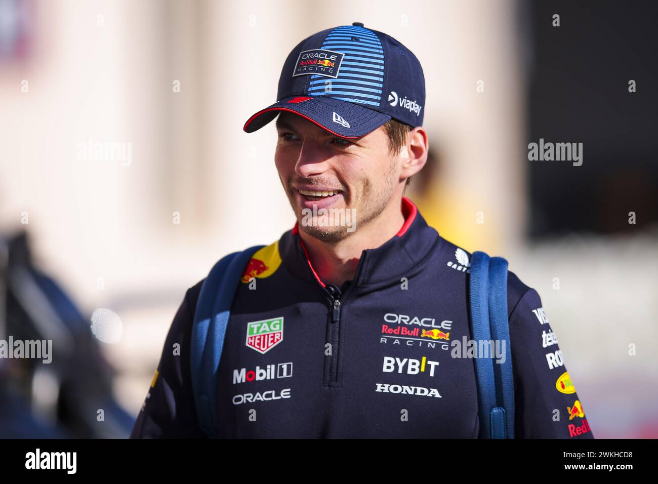 VERSTAPPEN Max (Ned), Red Bull Racing RB20, Porträt während der Formel