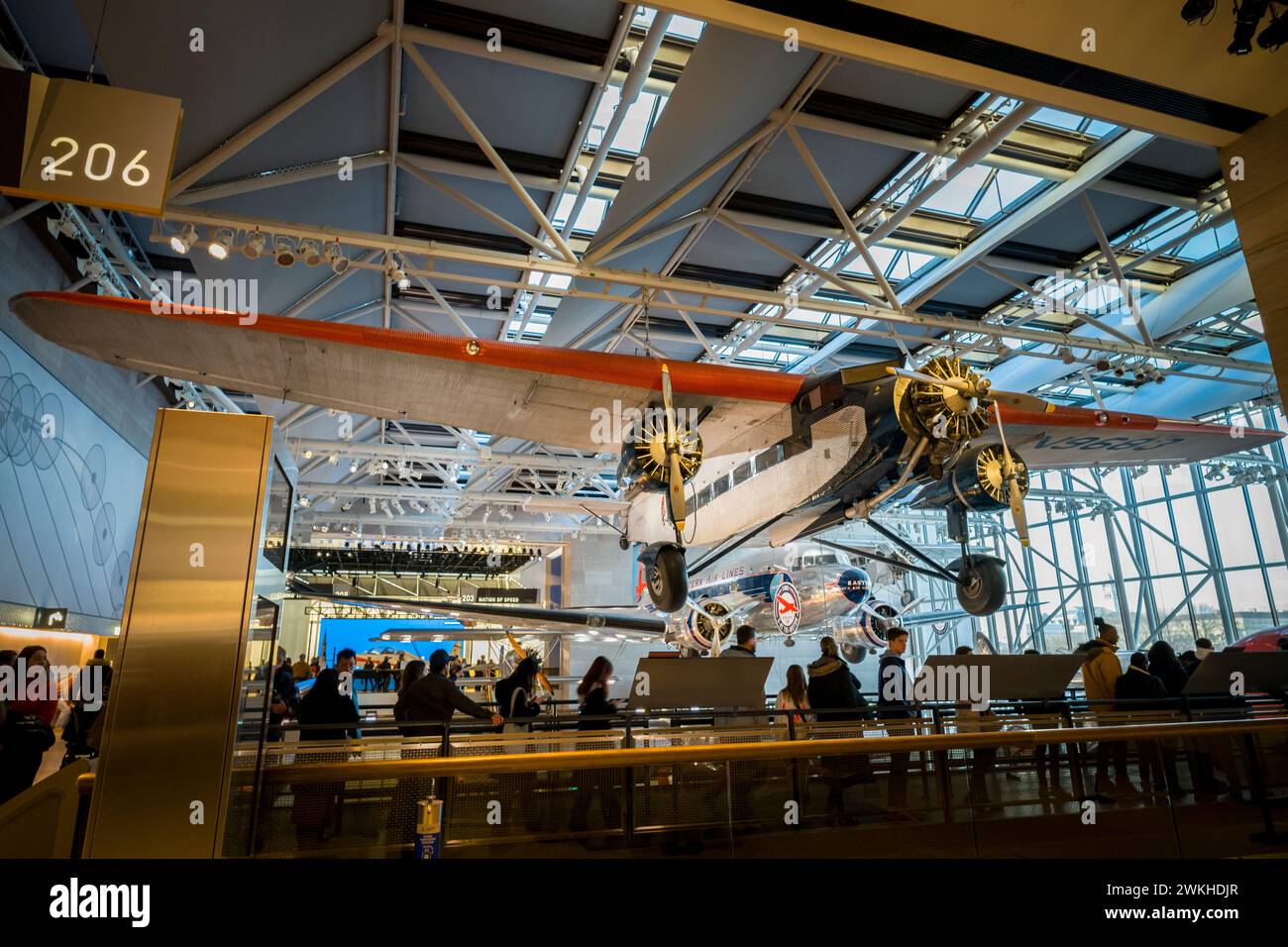 NATIONAL AIR AND SPACE MUSEUM WASHINGTON DC USA Stockfoto