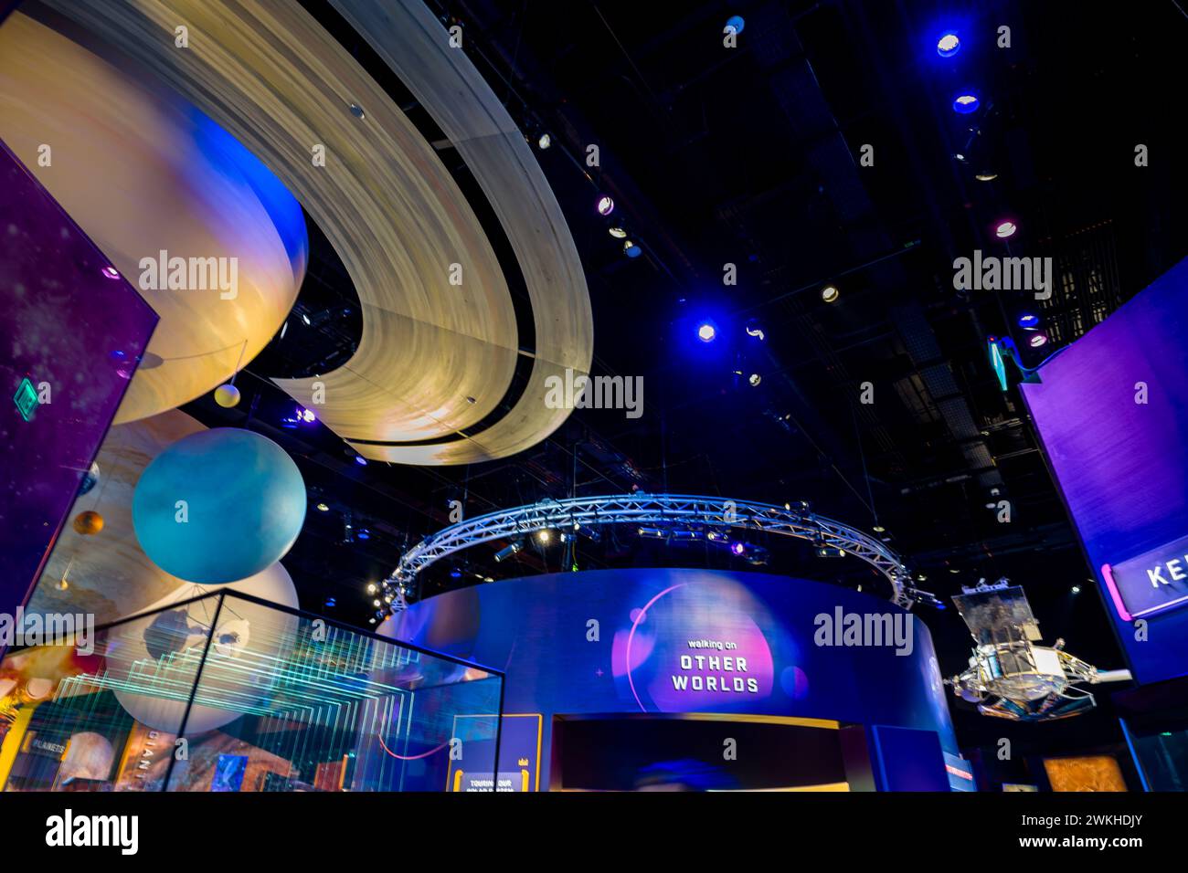 NATIONAL AIR AND SPACE MUSEUM WASHINGTON DC USA Stockfoto