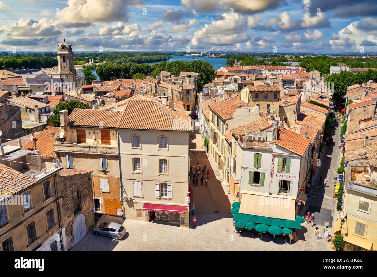 Arles, Bouches-du-Rhône, Provence-Alpes-Côte d’Azur, Frankreich, Europa Stockfoto