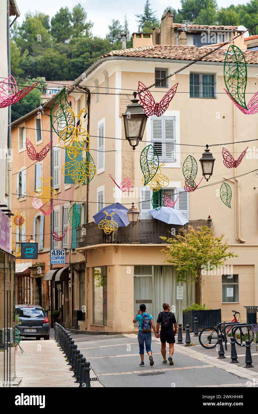 Place du Postel, Apt, Vaucluse, Provence-Alpes-Côte d’Azur, Frankreich, Europa Stockfoto