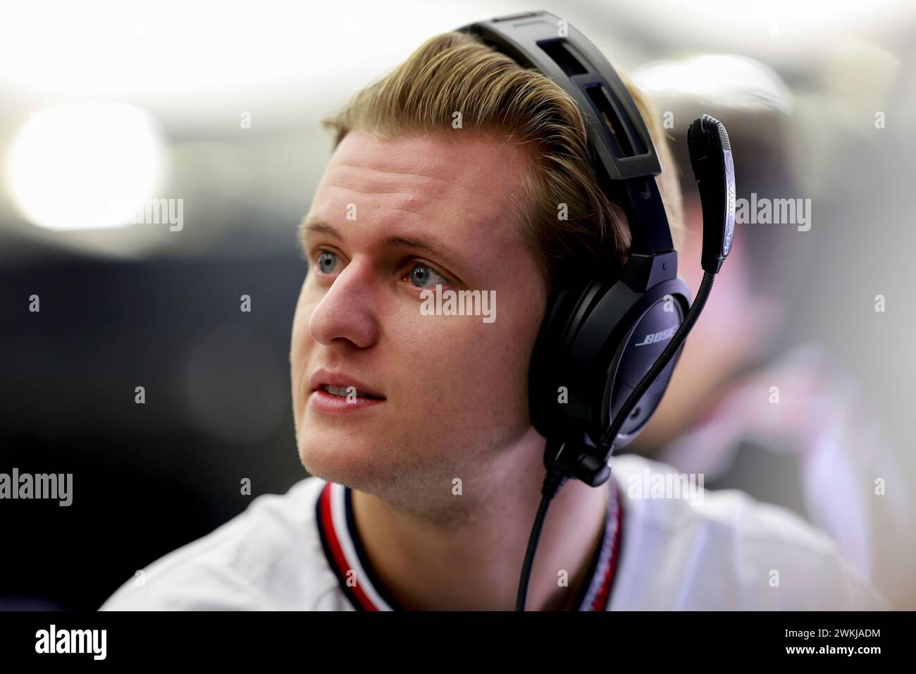 Sakhir, Bahrain. Februar 2023. MIC Schumacher F1-Vorsaisontests in Bahrain auf dem Bahrain International Circuit am 25. Februar 2023 in Sakhir, Bahrain. (Foto von HOCH ZWEI) Credit: dpa/Alamy Live News Stockfoto