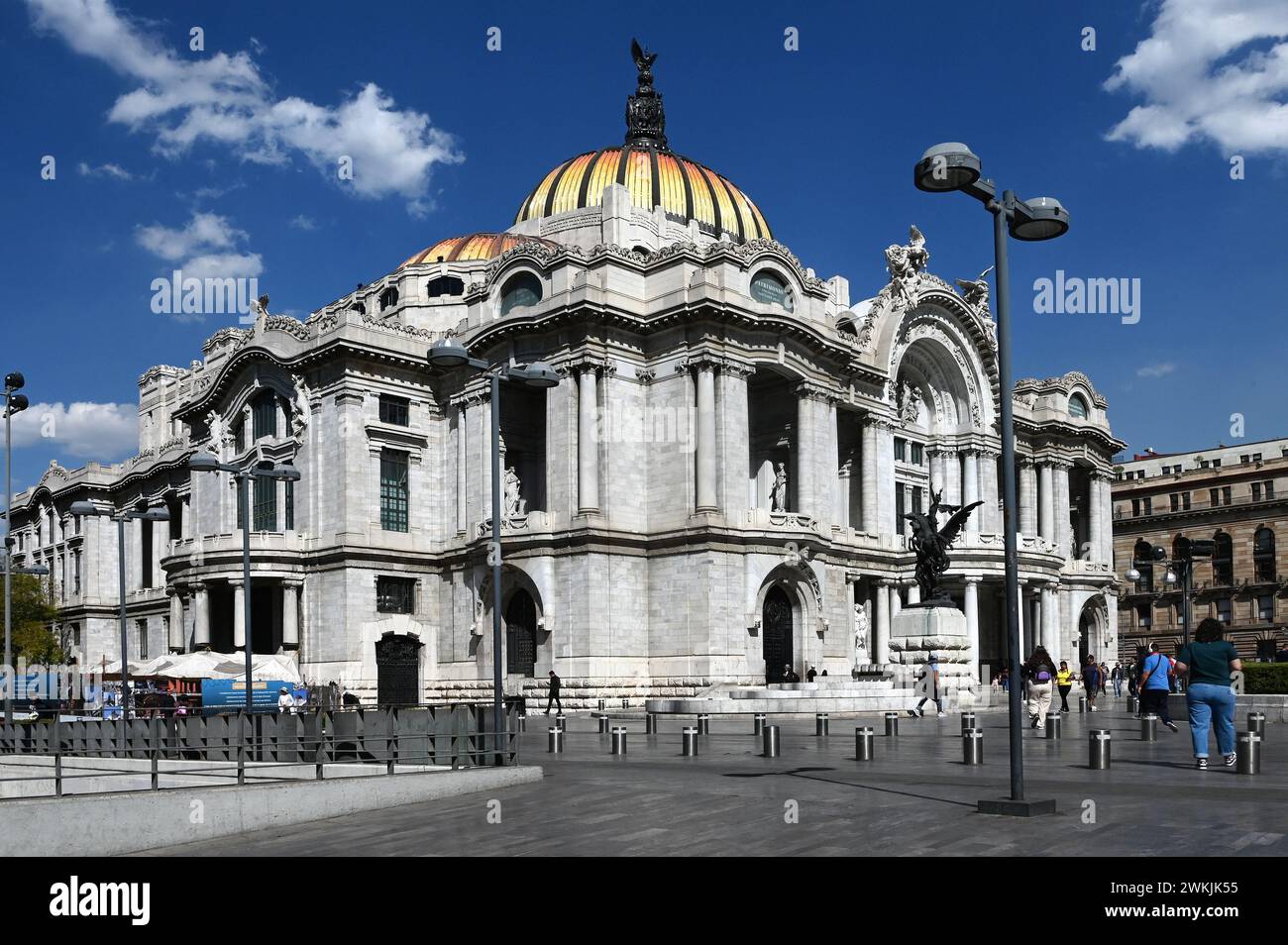 Palacio de Bellas Artes im historischen Zentrum von Mexiko-Stadt Stockfoto