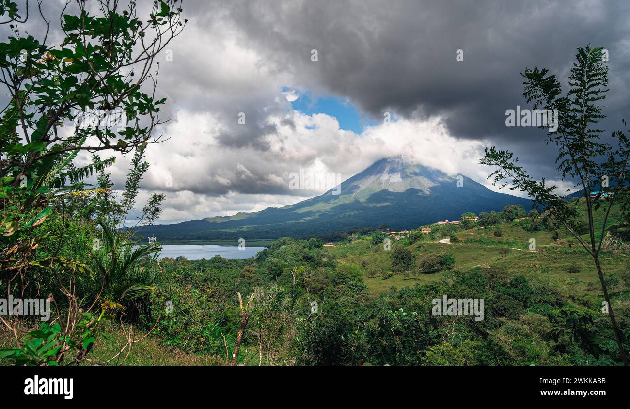 El Arenal Nationalpark, Costa Rica Stockfoto