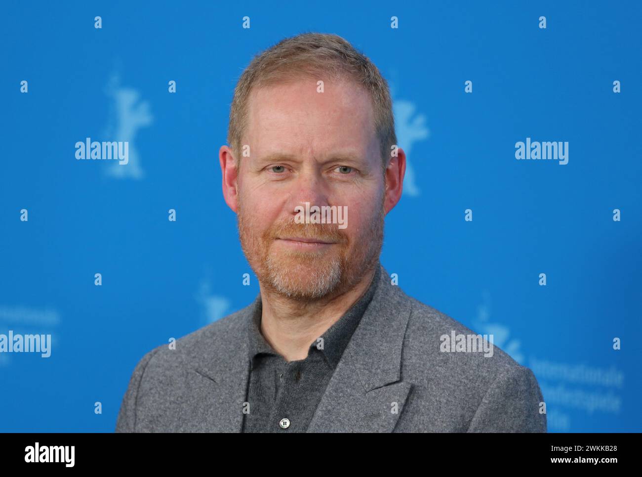 Berlin, 21. Februar 2024, Komponist, Musik, max Richter beim Fotobesuch für den Film Spaceman beim 74. Berlinale International Film Festival. Foto: Doreen Kennedy / Alamy Live News. Stockfoto