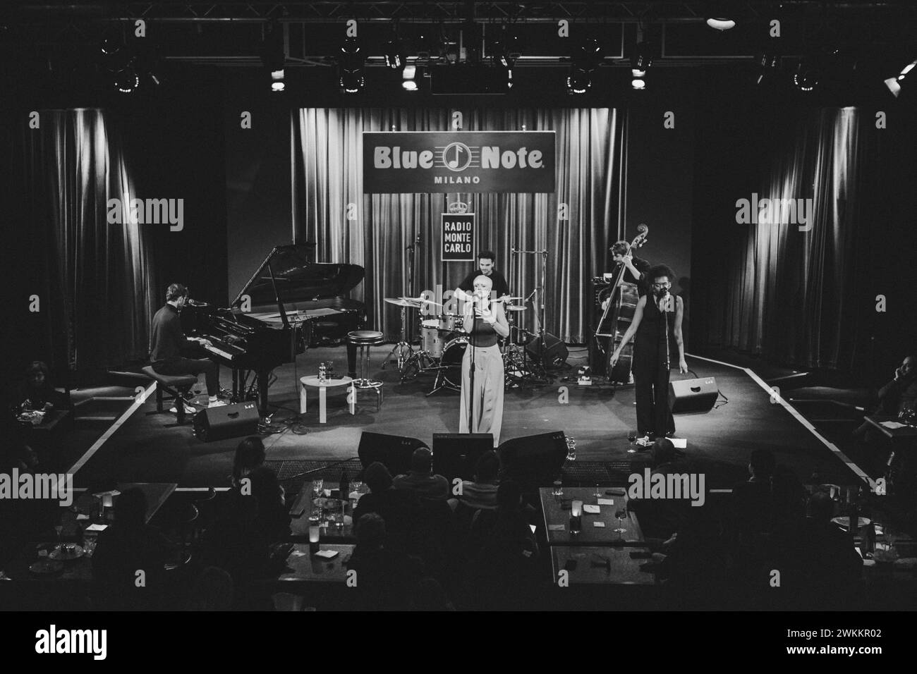 MICA Millar Concerto al Blue Note Milano del 30 gennaio 2024 Stockfoto
