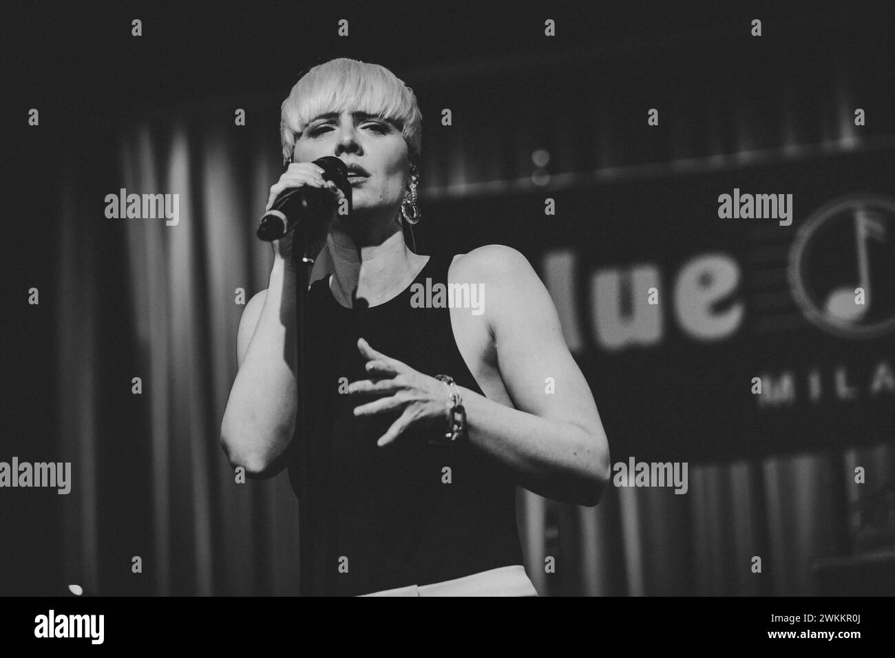 MICA Millar Concerto al Blue Note Milano del 30 gennaio 2024 Stockfoto