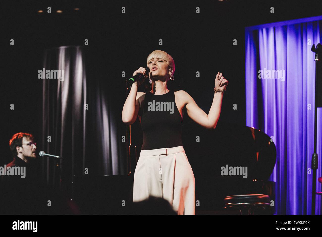 MICA Millar Concerto al Blue Note Milano del 30 gennaio 2024 Stockfoto