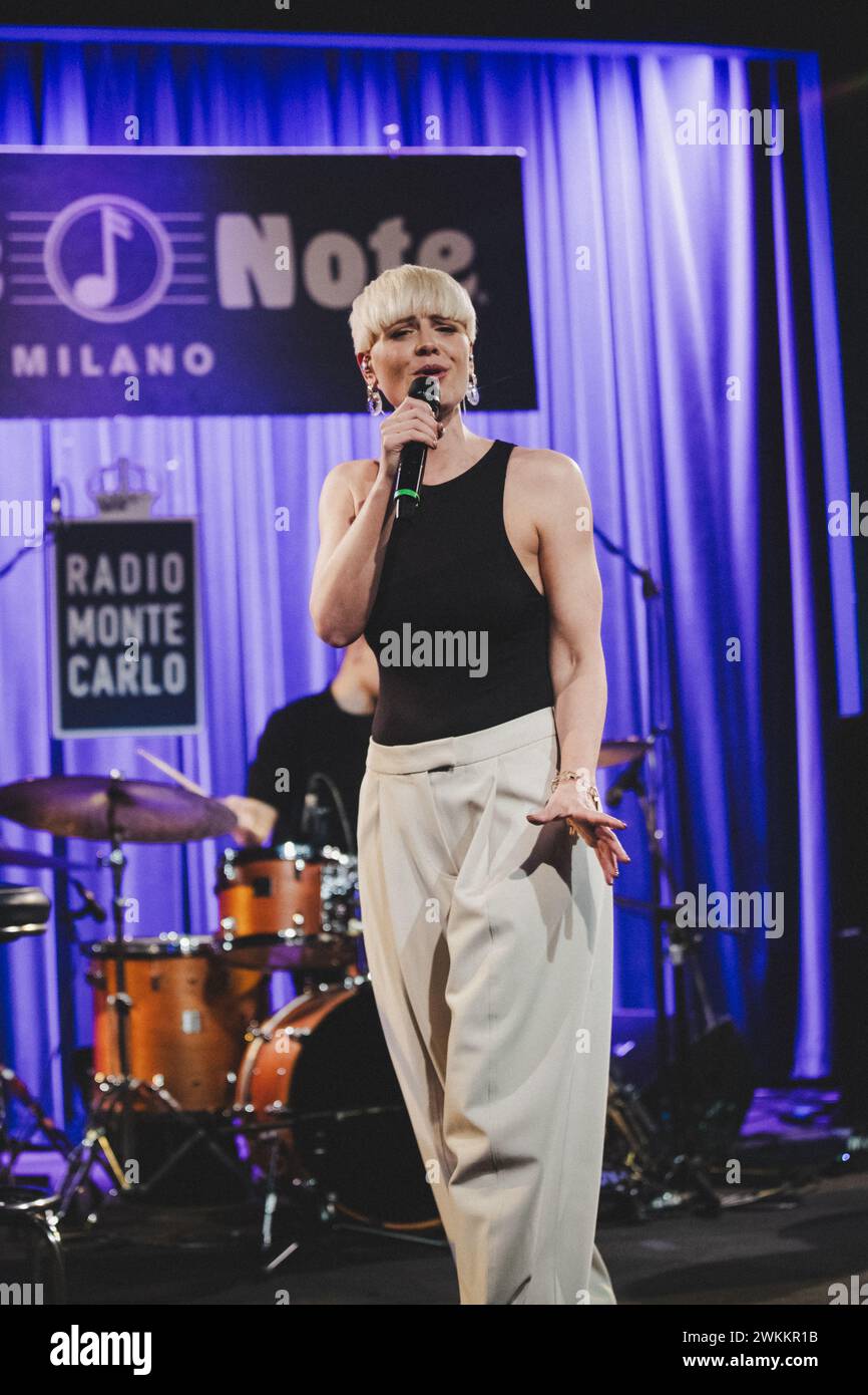 MICA Millar Concerto al Blue Note Milano del 30 gennaio 2024 Stockfoto