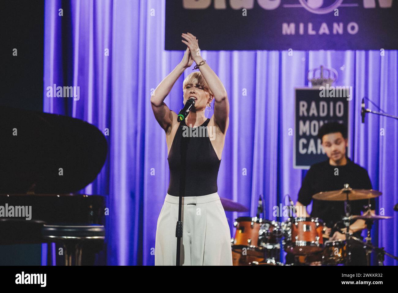 MICA Millar Concerto al Blue Note Milano del 30 gennaio 2024 Stockfoto
