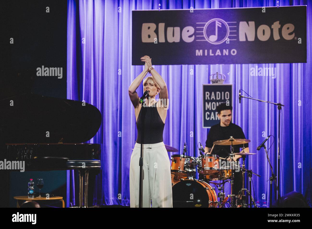 MICA Millar Concerto al Blue Note Milano del 30 gennaio 2024 Stockfoto